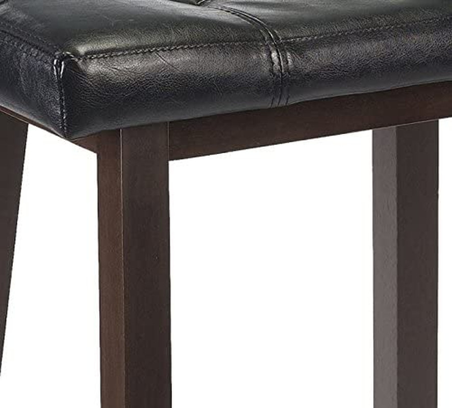 Mona Stool, 24", Antique Walnut