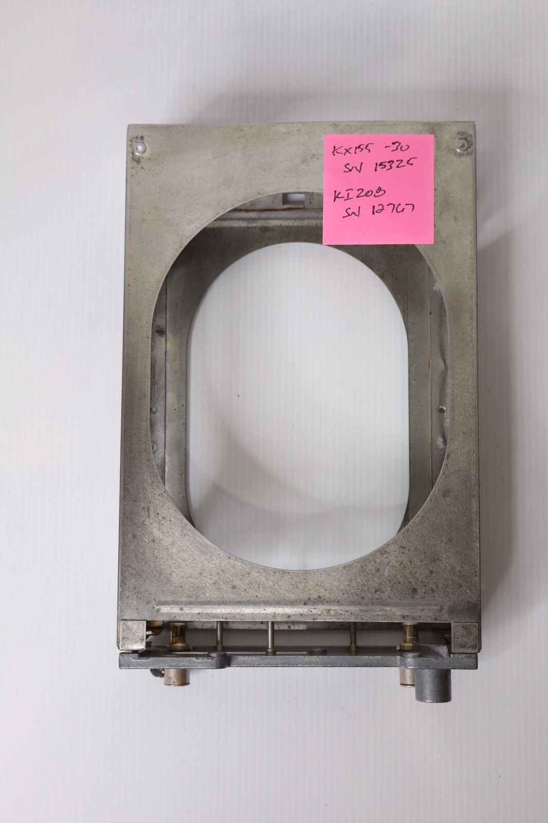 Bendix King KX155 KX165 NAV/COM Mounting Tray & Backplate