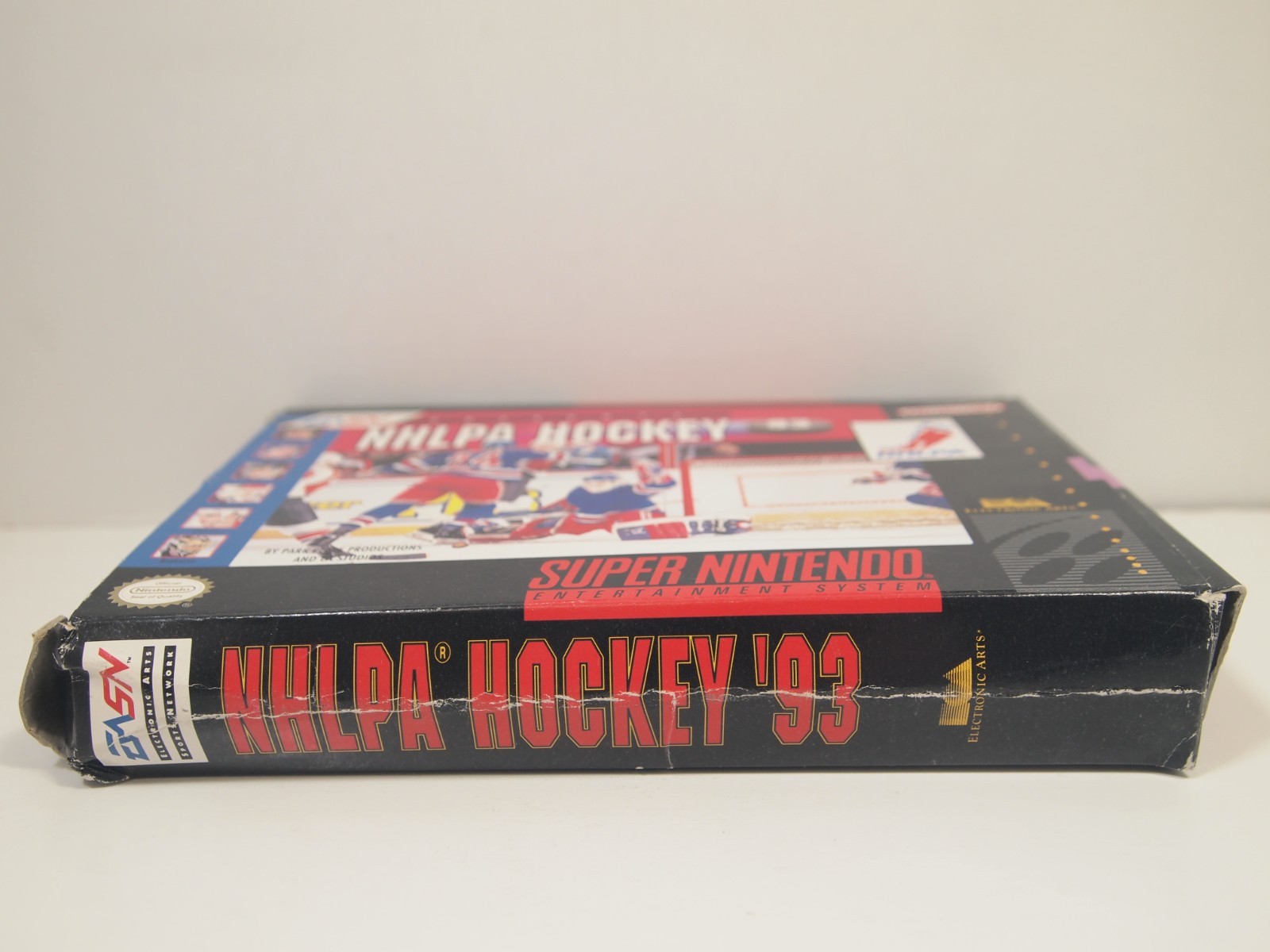 NHLPA Hockey 93 (Super Nintendo | SNES) Authentic BOX ONLY