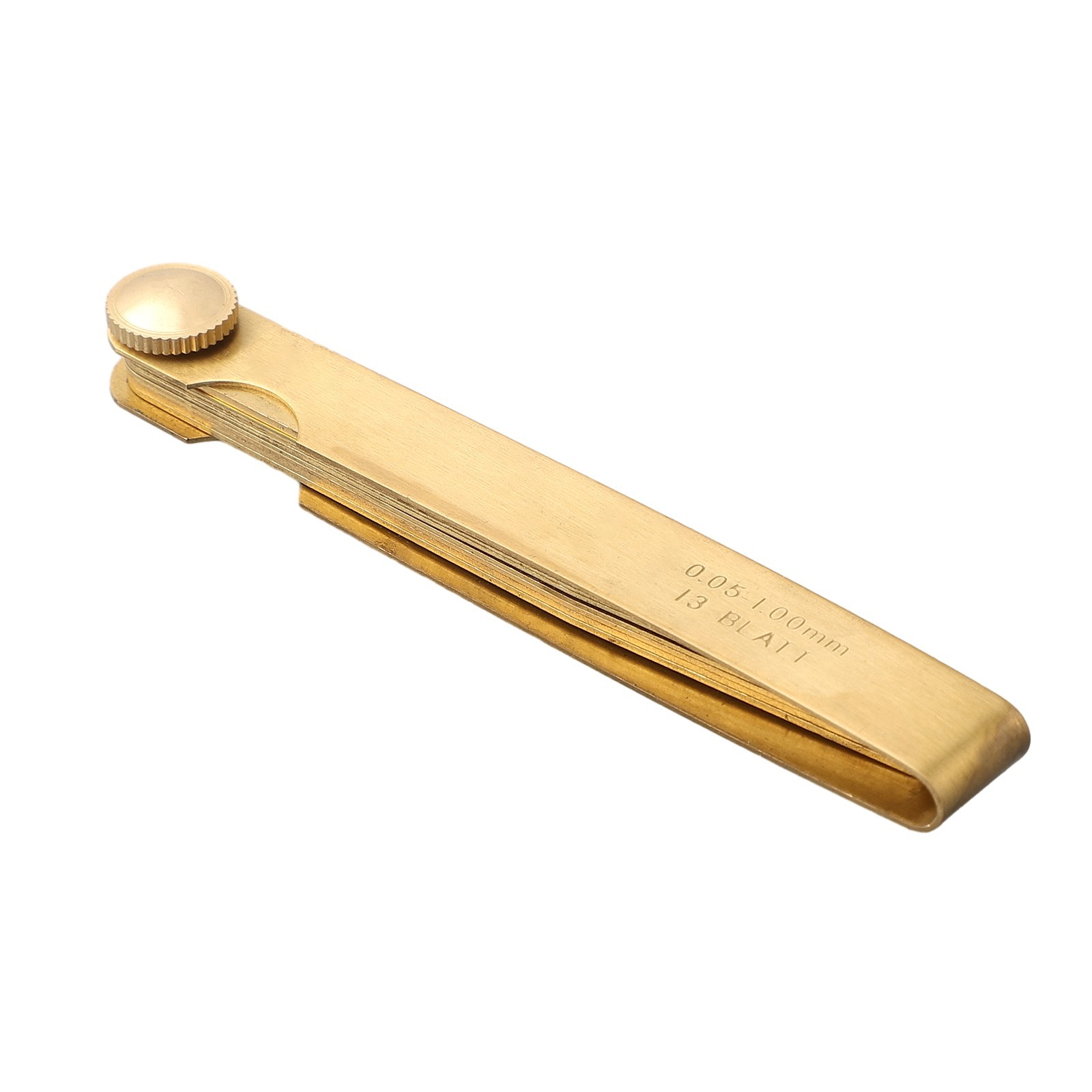Measure Tool Feeler Gage Brass Engineers Measure Tool Suitable For Designers