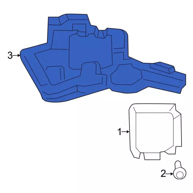 Genuine Ford Blind Spot Detection System Warning Sensor Bracket FT1Z14D189A