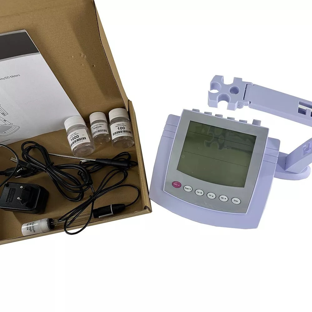 Benchtop Br Ion Meter with Standard Solution 500 Groups Data USB Interface