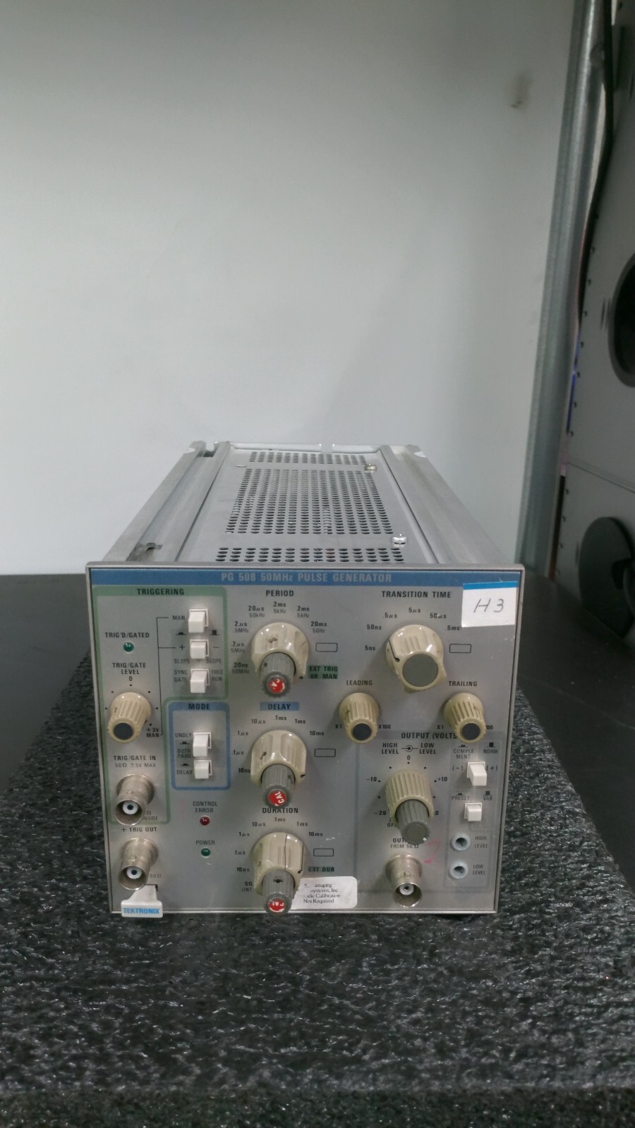 TEKTRONIX PG 508 50MHz Pulse Generator