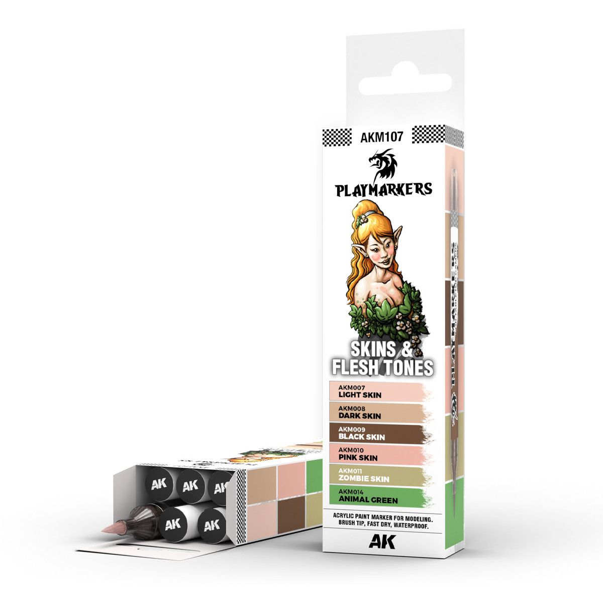 AK Interactive Playmarkers: Skins & Flesh Tones