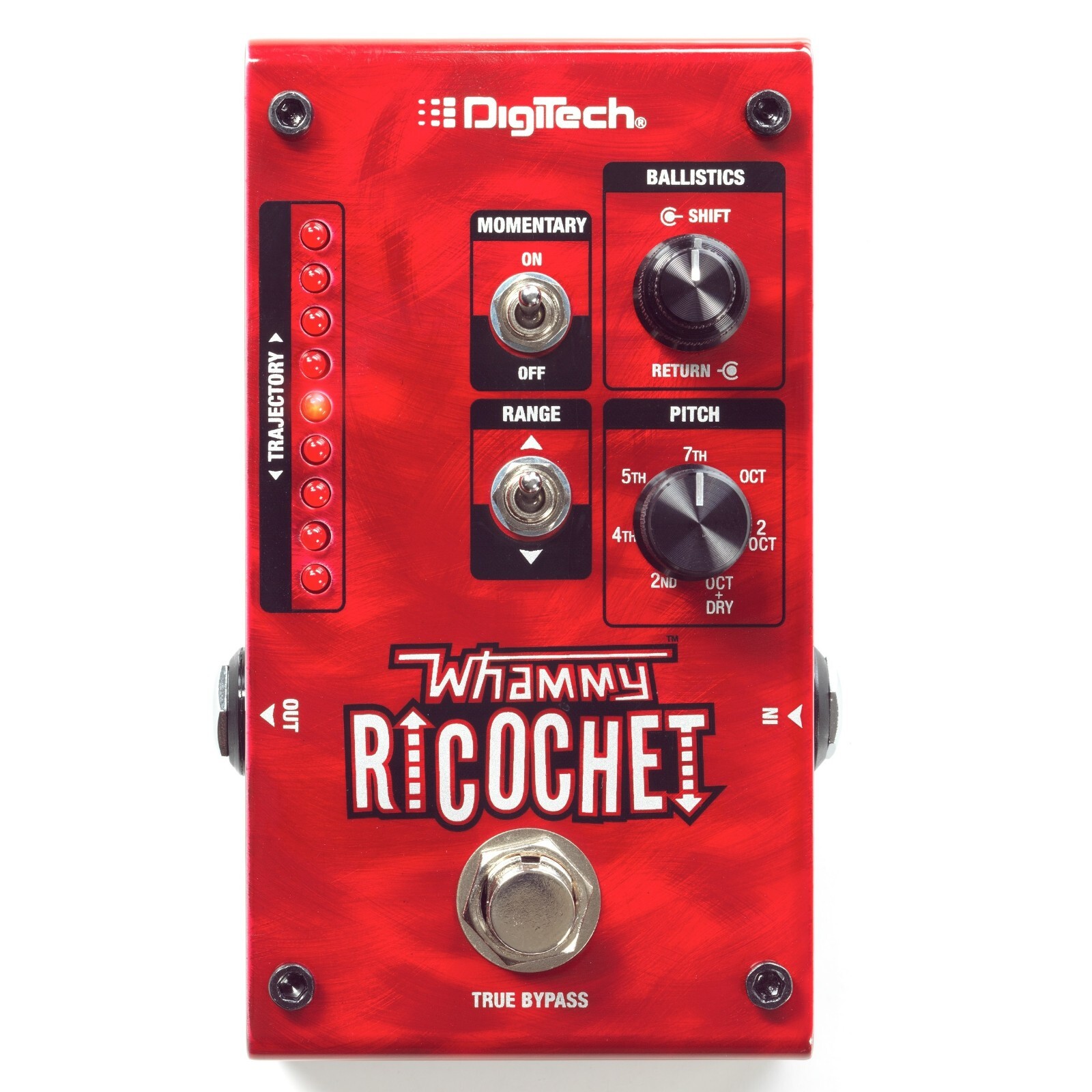 Used Digitech Whammy Ricochet Pitch Shift Guitar Effects Pedal