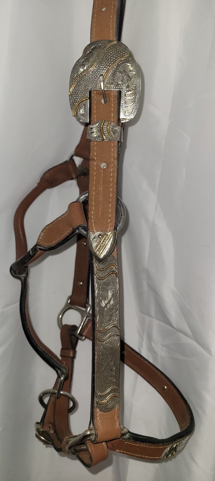Showmanship Halter - silver embellishments