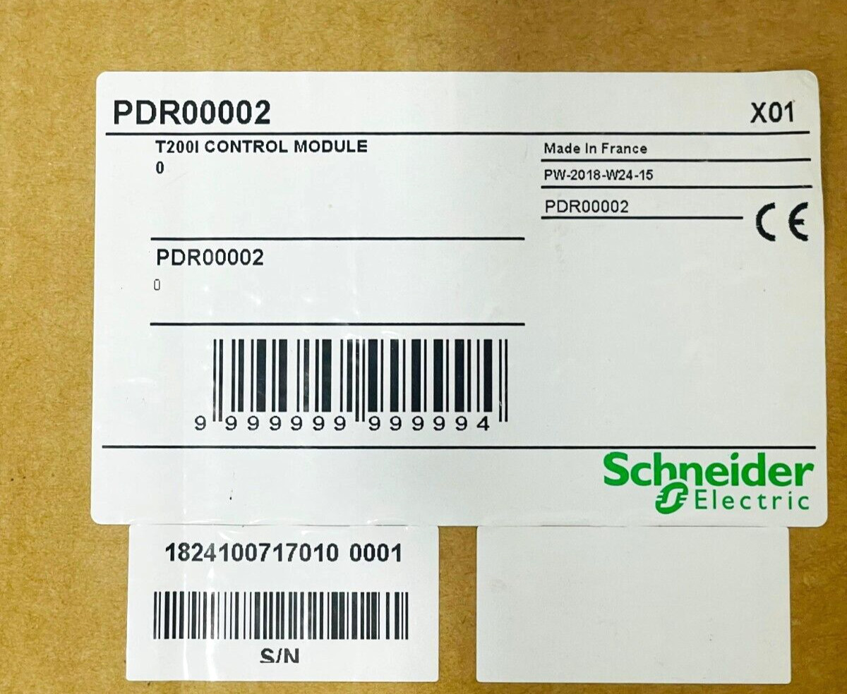 SCHNEIDER ELECTRIC PDR00002 Control Module