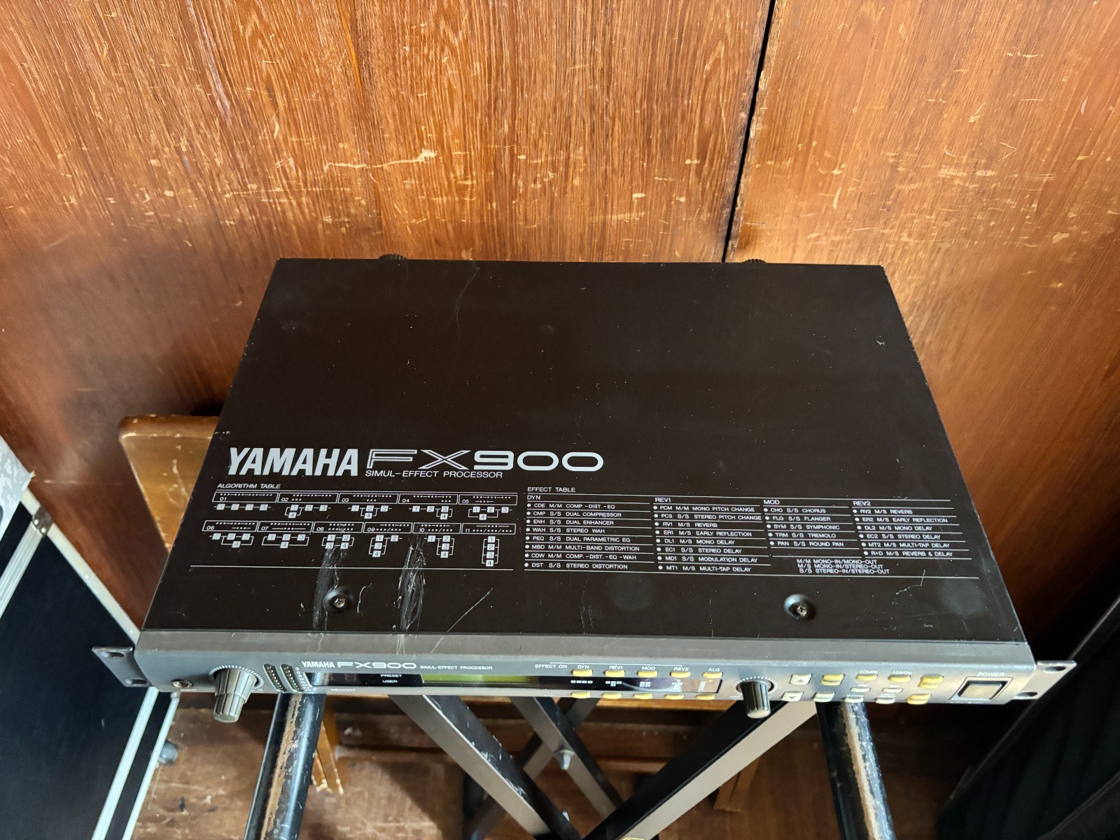 YAMAHA FX900 SIMUL Effects Processor Multi Effects New internal battery