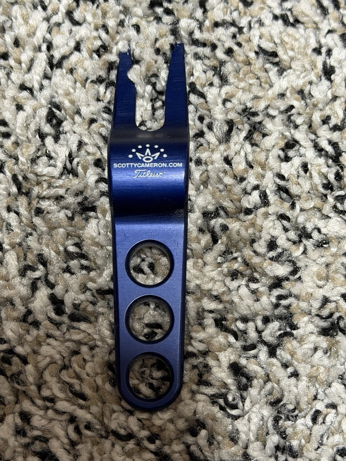 Scotty Cameron Blue Titleist Divot Pivot Repair Tool