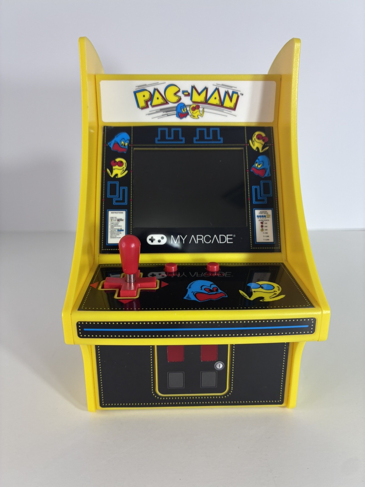 PAC-MAN Desktop Arcade Game [My Arcade] [Tested] [Batteries Included]