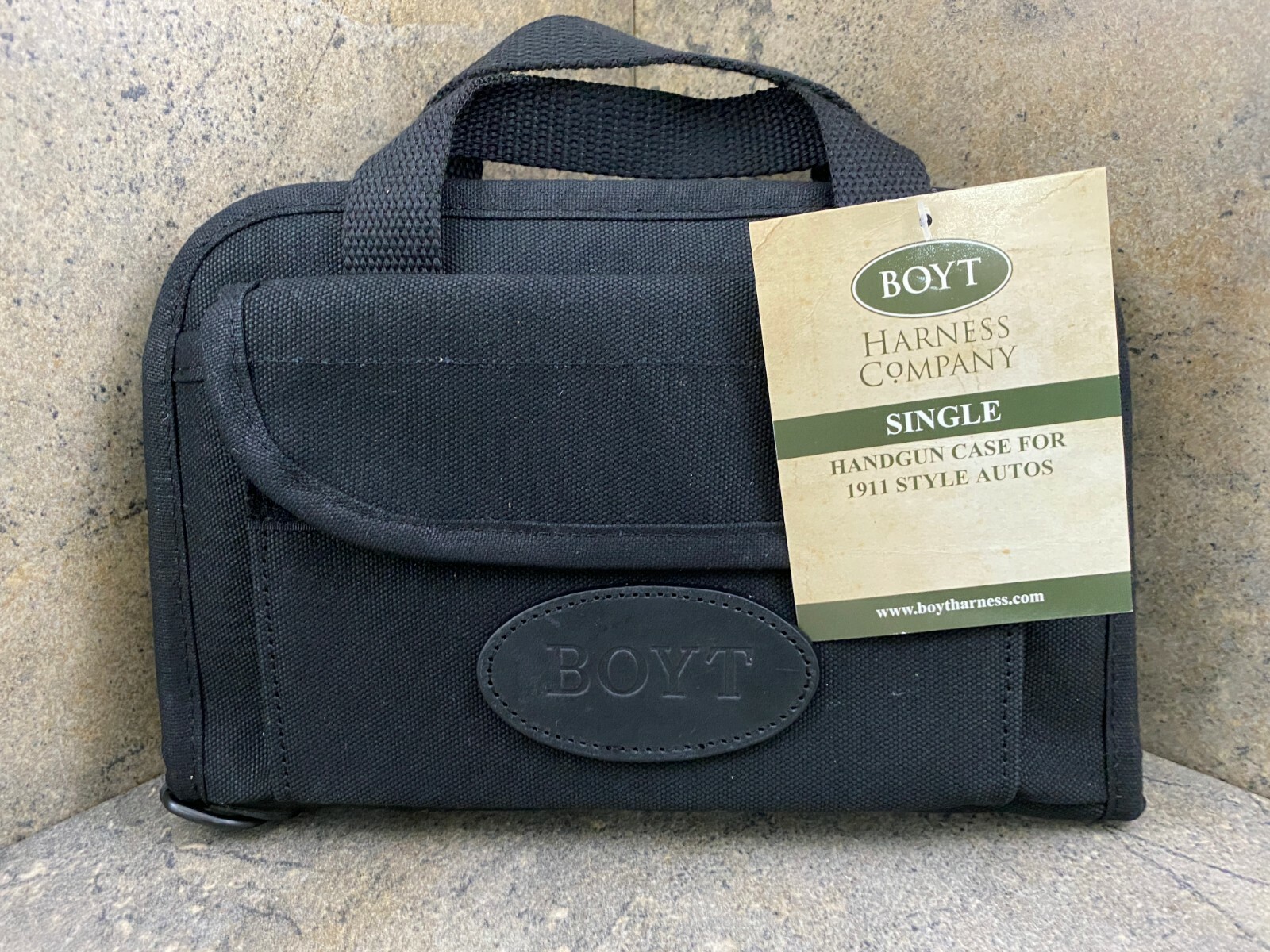 Boyt Harness Single Handgun Case for 1911 Style Autos  9"x6" Black PP911S