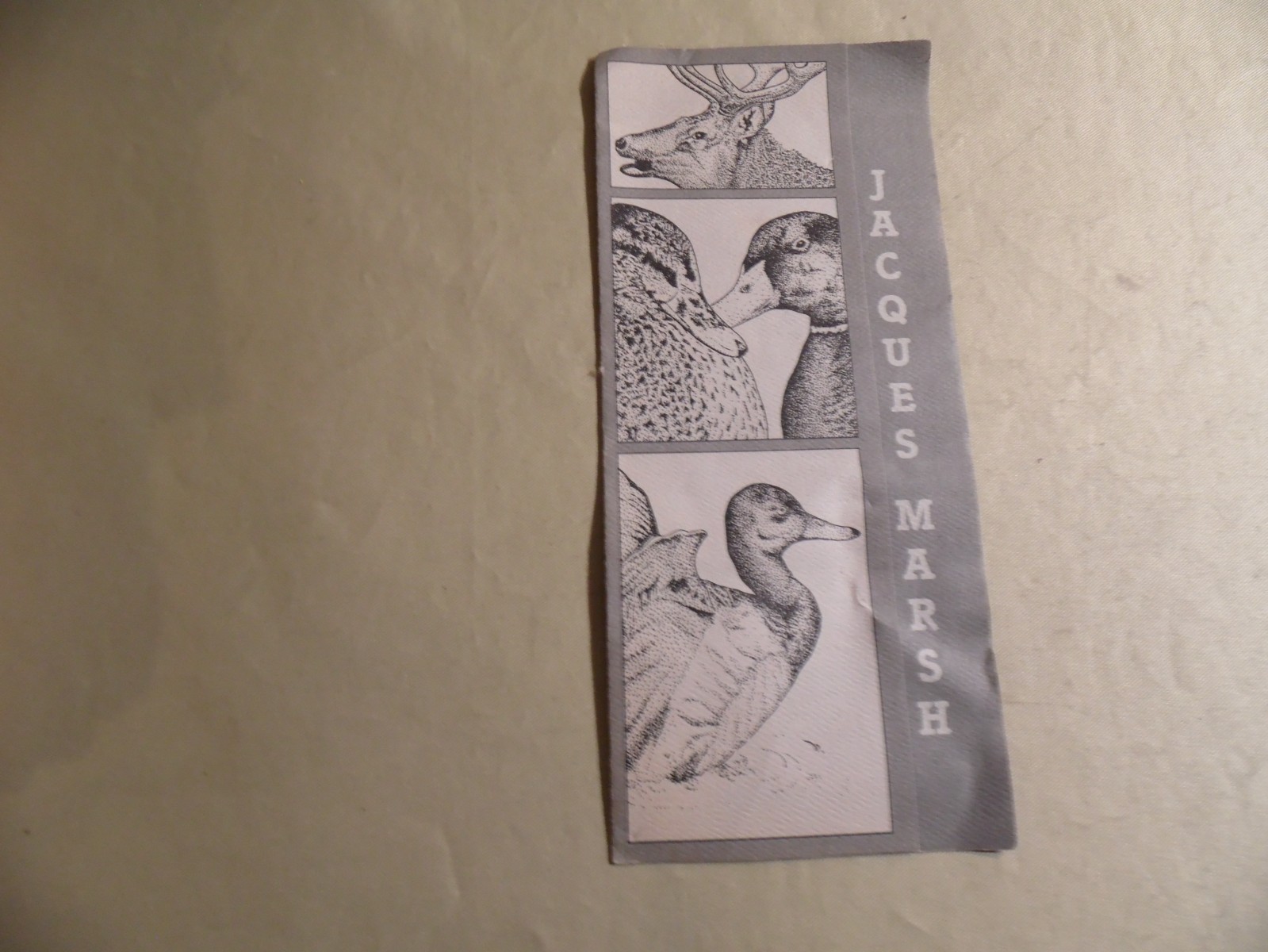 Jacques Marsh Wildlife Area Pamphlet / Free Domestic Shipping