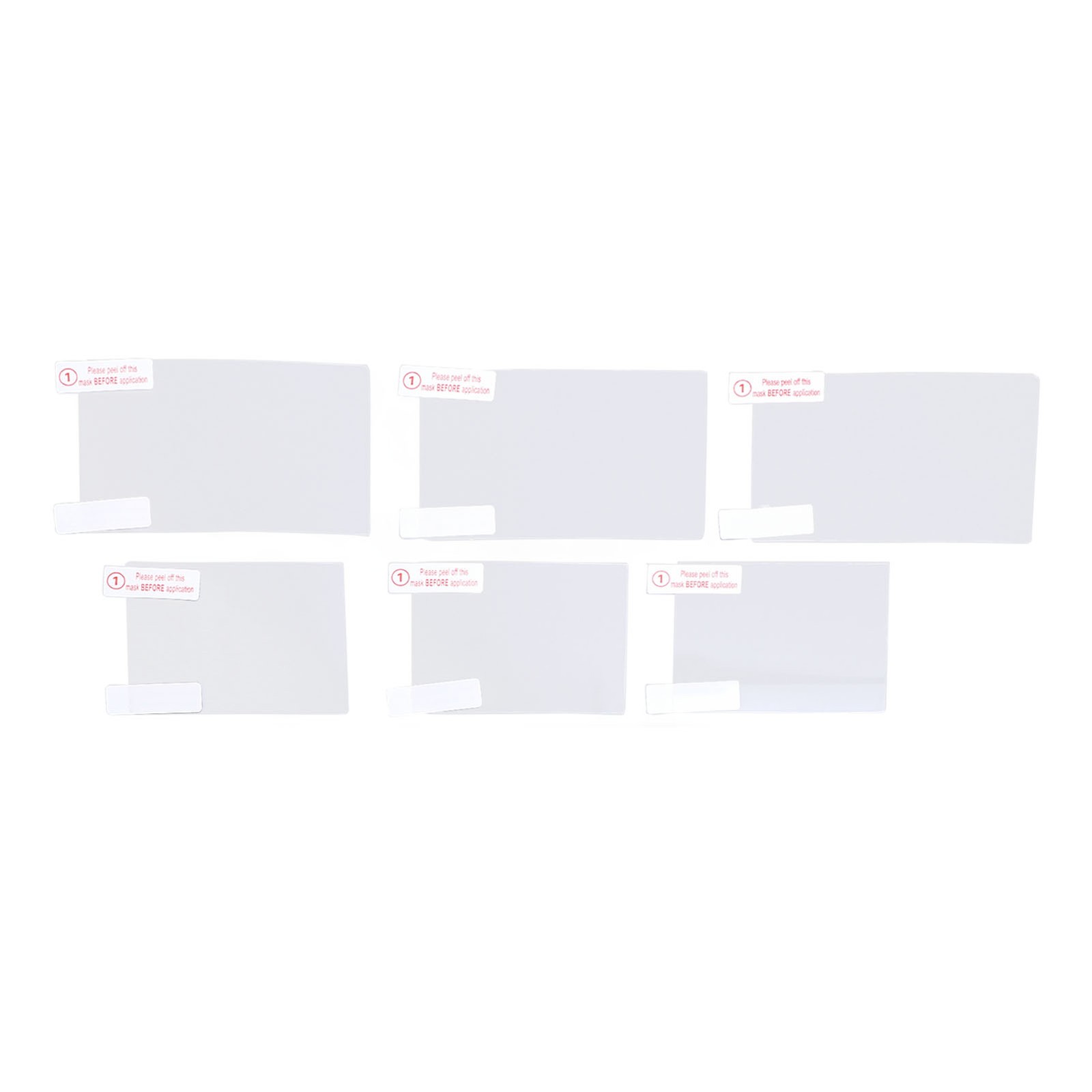 3 Sets Game Machine Screen Film High Transparency Scratch Resistant Screen