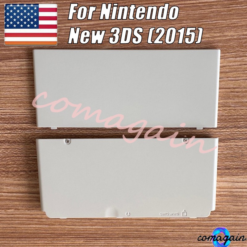 Replace For Nintendo New 3DS (2015) Cover Plate Top Bottom Faceplates Shell