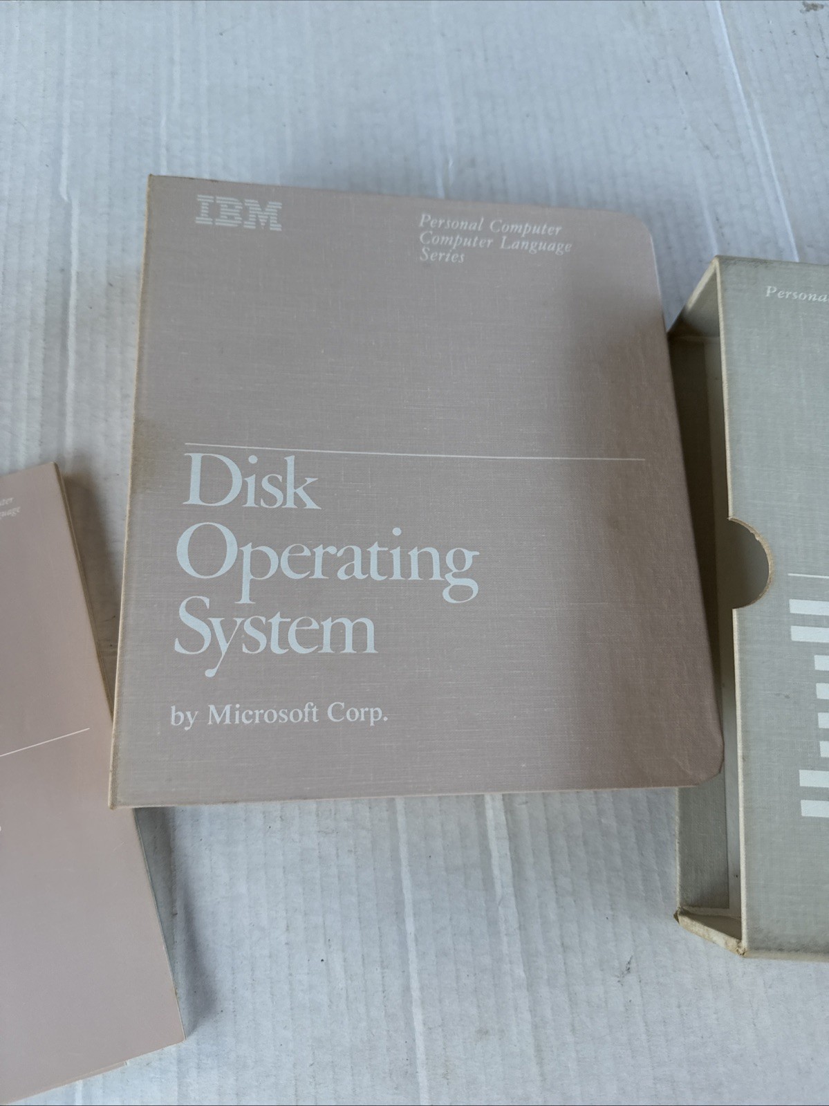IBM DOS 2.10 6024120 Disk Operating System Missing Discs Vintage 1983