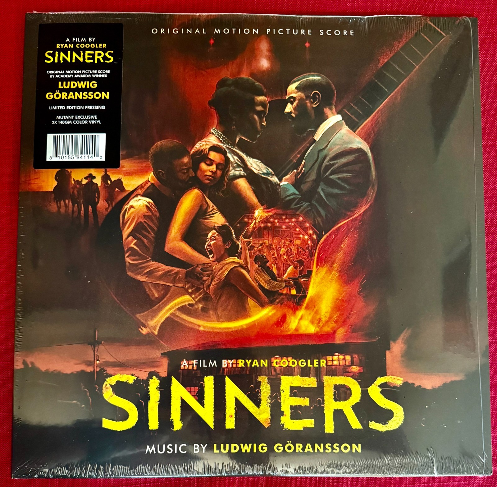 SINNERS - Ludwig Göransson - 2-LP Smoke & Stack Colored 140g Vinyl -Mint/Sealed
