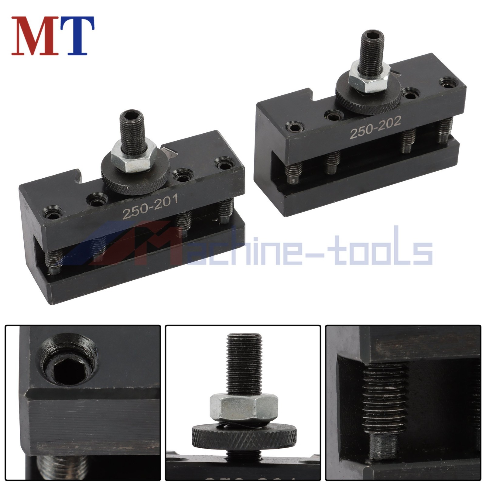 Industrial BXA Tool Post Set 250-200 for Precision Lathe Work