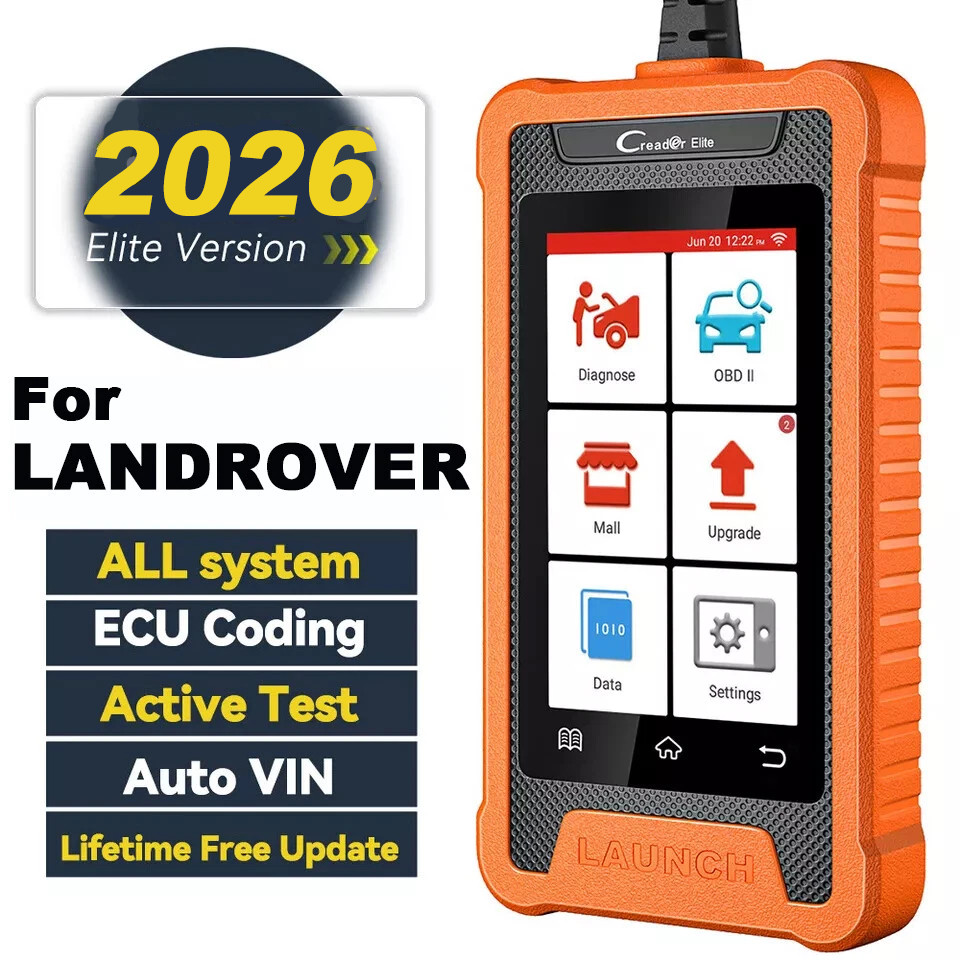 LAUNCH Creader Elite for Landrover Full System OBD2 Car Diagnostic Tool Scanner