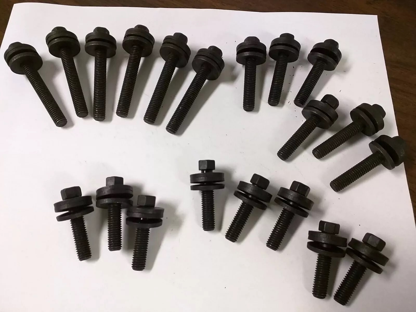 Intake Manifold Bolt Set Cadillac 4.1L 252ci Deville Eldorado Fleetwood 80 81 82
