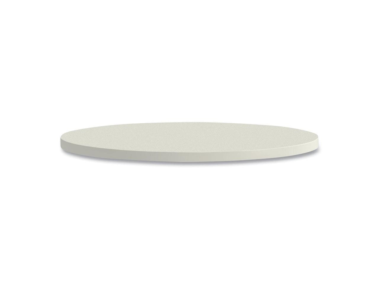 HON Between Round Table Top 36" Diameter Silver Mesh HBTTRND36NB9LOFT