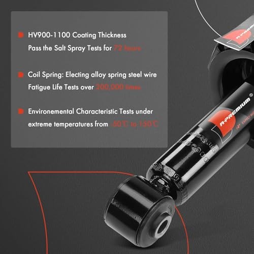 Rear Complete Strut with Coil Spring Assembly Compatible with Mitsubishi