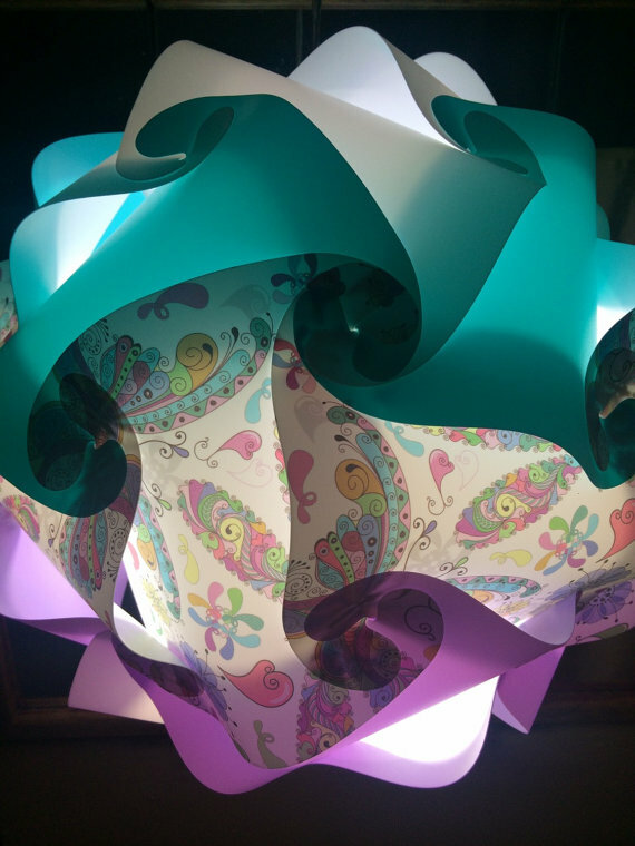 Dragonfly Med 13"/33cm 10 or 30 Pcs Puzzle Light LuvaLamps Jigsaw Infinity USA