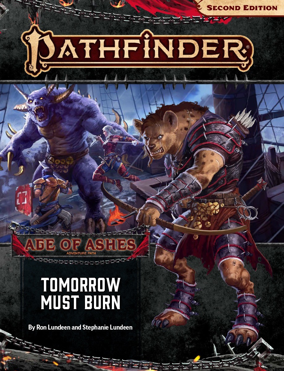 Pathfinder (RPG) Adventure Path #147: Tomorrow Must Burn