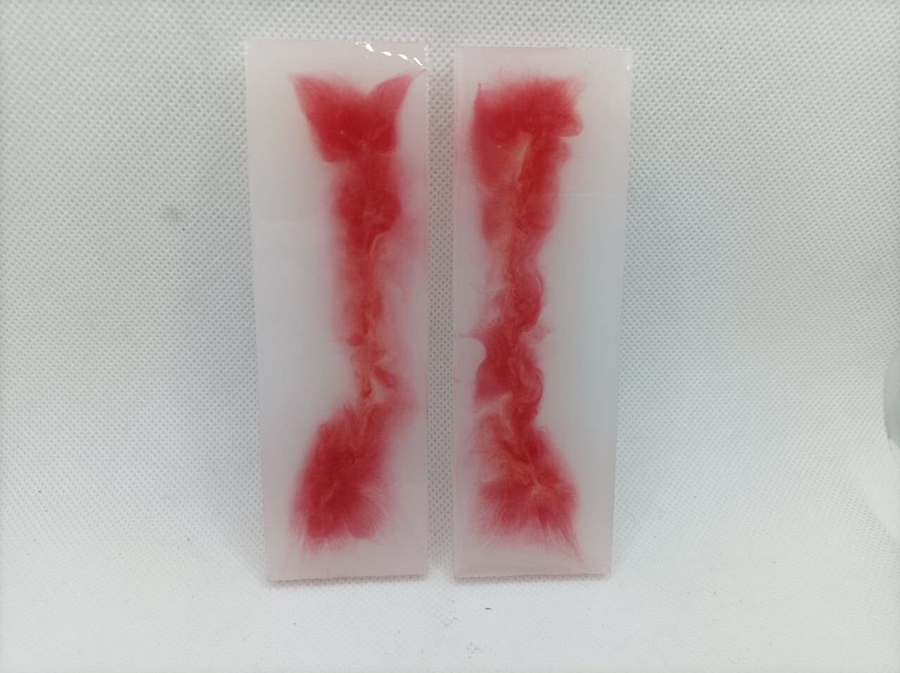 2pcs Resin Knife Scales Knife Handle,Blanks Knife,Gun Handle Decoration #N104