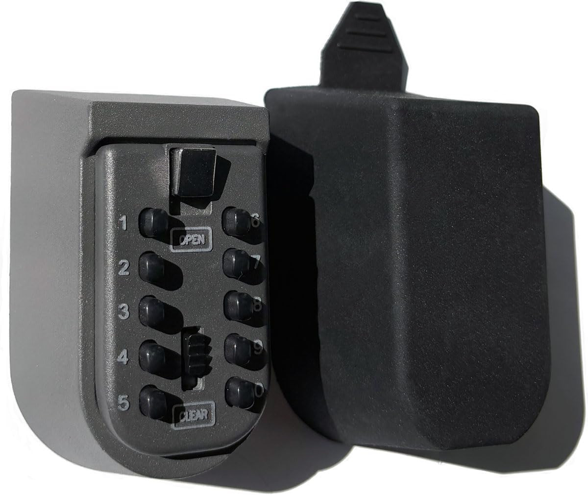 Key Lock Box for outside Wall Mount, Waterproof Spare Key Storage Box, 10-Digits