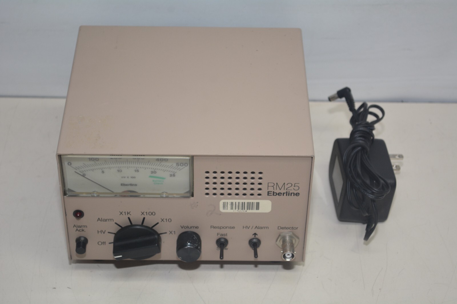 Eberline RM-25 Radiation Monitor #W3580