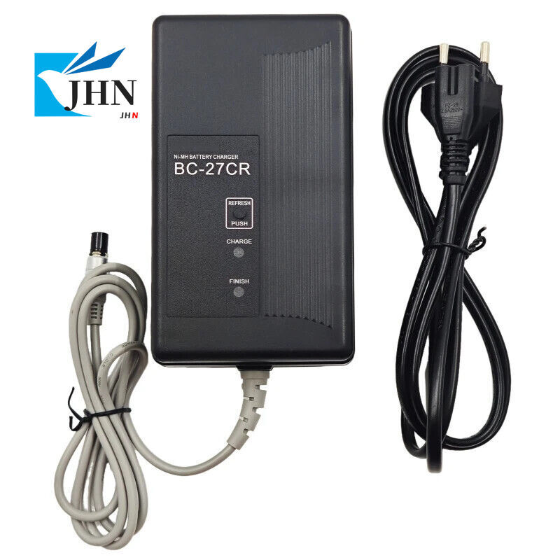 New BC-27CR BC-27BR Charger For TOPCON BT-52Q BT-52QA Battery Recharge