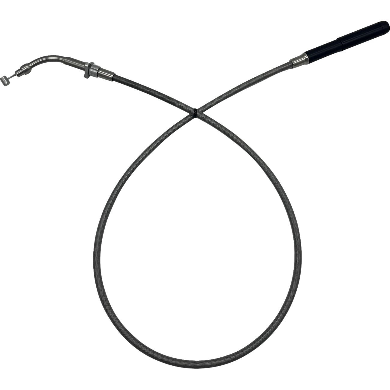 FAT BAGGERS EZ Install Upper Clutch Cable +10" Braided for 23-24 FLHXSE/FLTRXSE