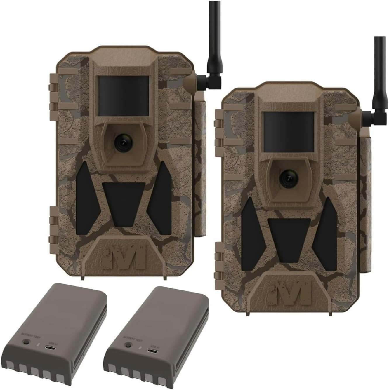 Matrix 2.0 Power Pack 36MP Cellular Trail Camera 2-Pack Bundle
