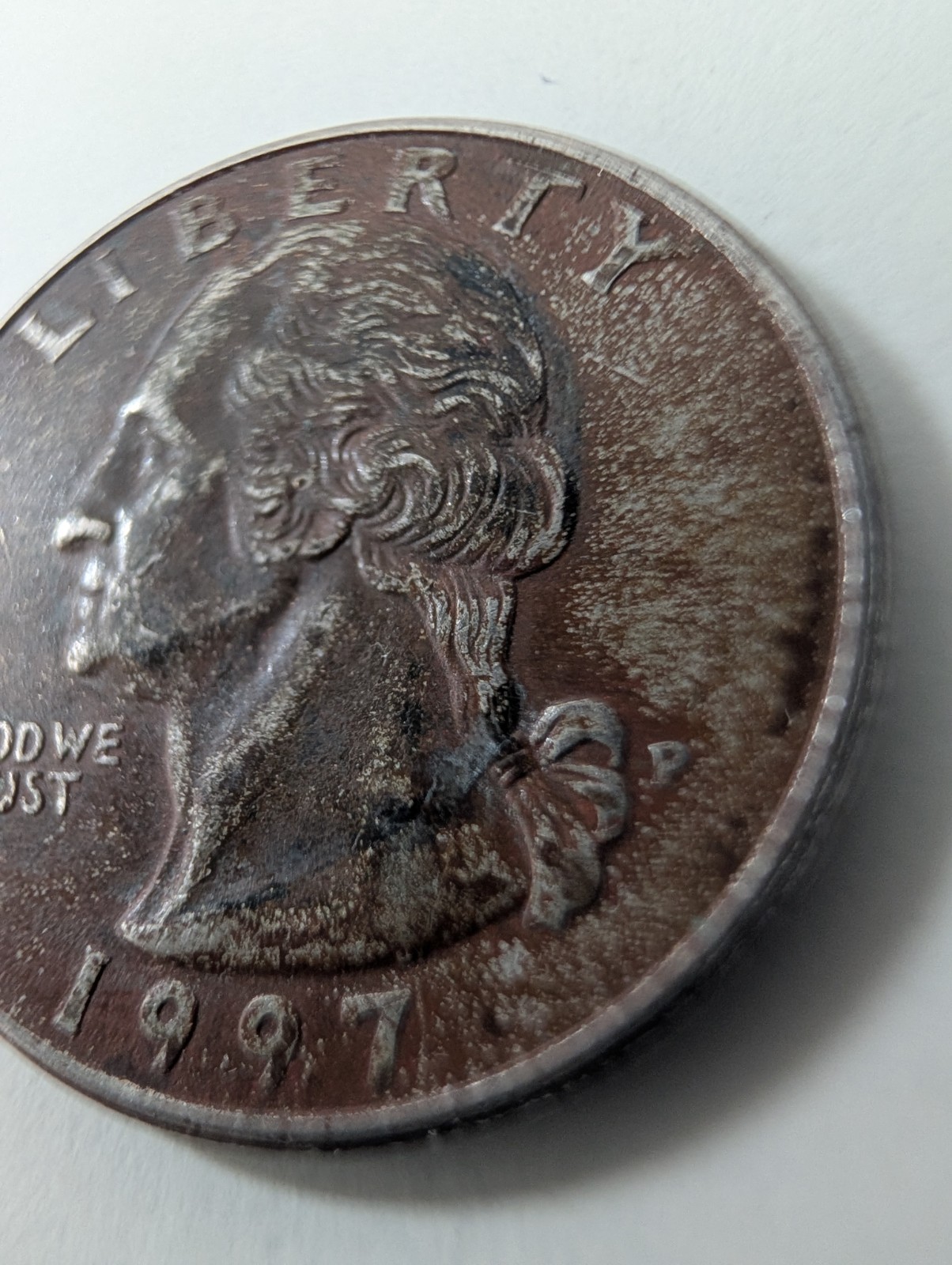 1997 Black Beauty Quarter Very Nice Condition