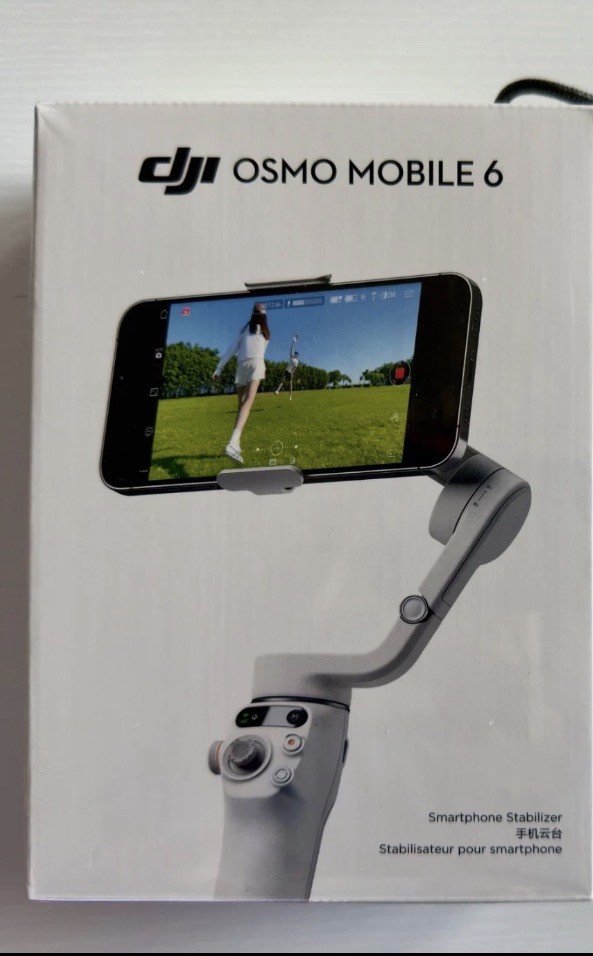 DJI Osmo Mobile 6 Smartphone Gimbal - Platinum Gray/Silver