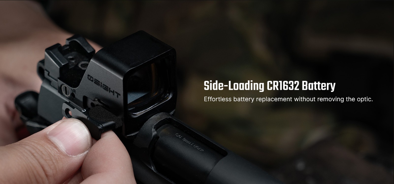 Osight C 3 MOA Dot Sight with 32 MOA Circle (Green)