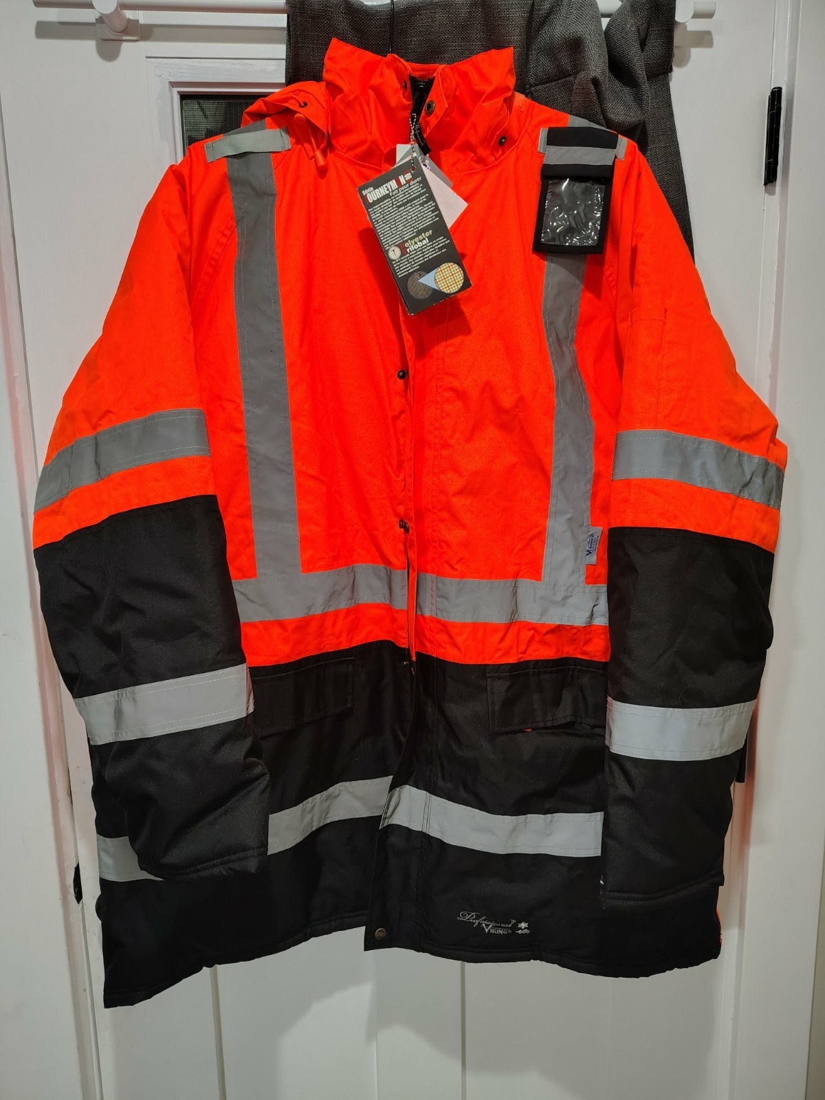 Viking Professional Freezer Insulated Journeyman Jacket - High Vis 6XL 300D New