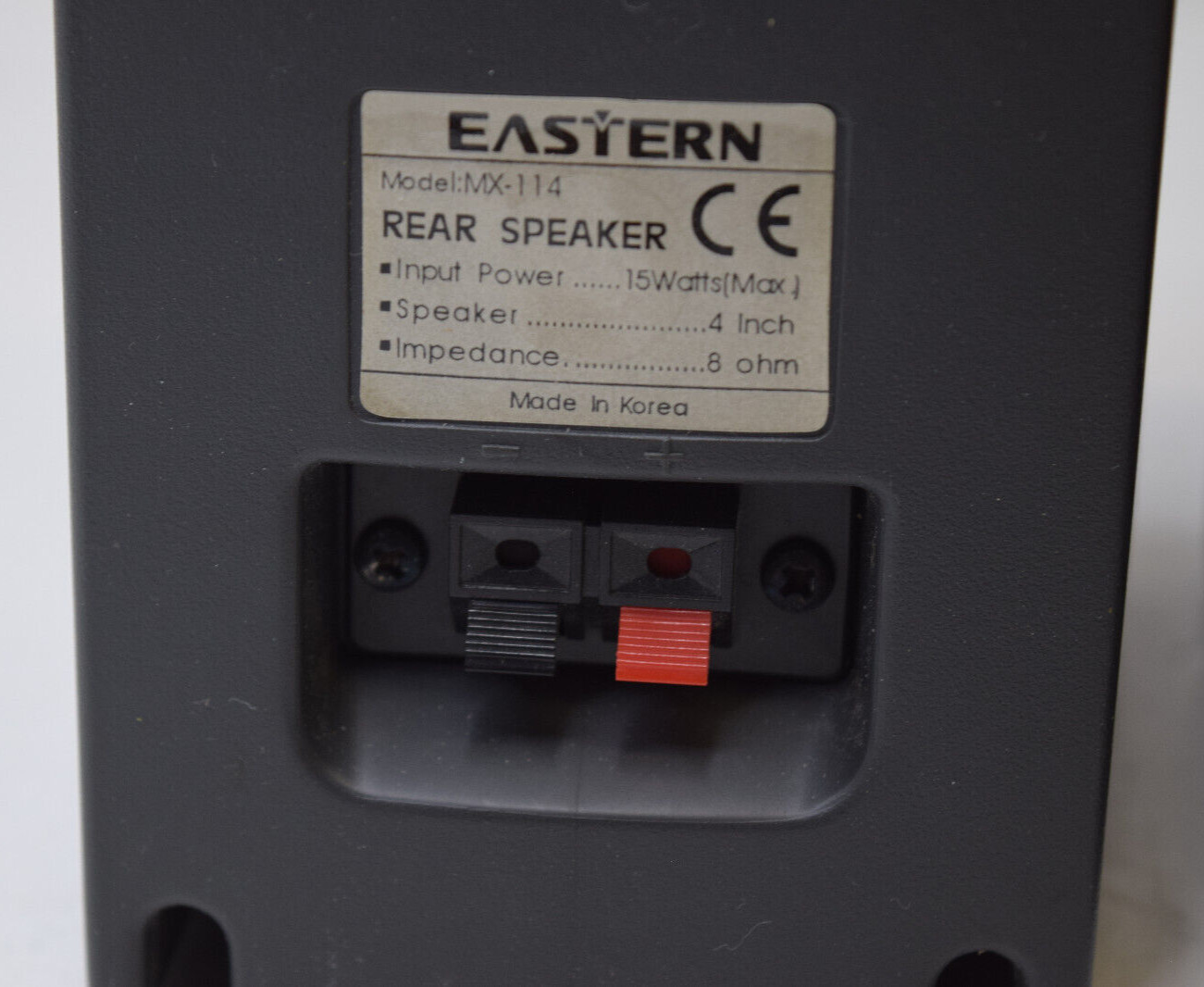2 Eastern MX-114 Speakers Tested