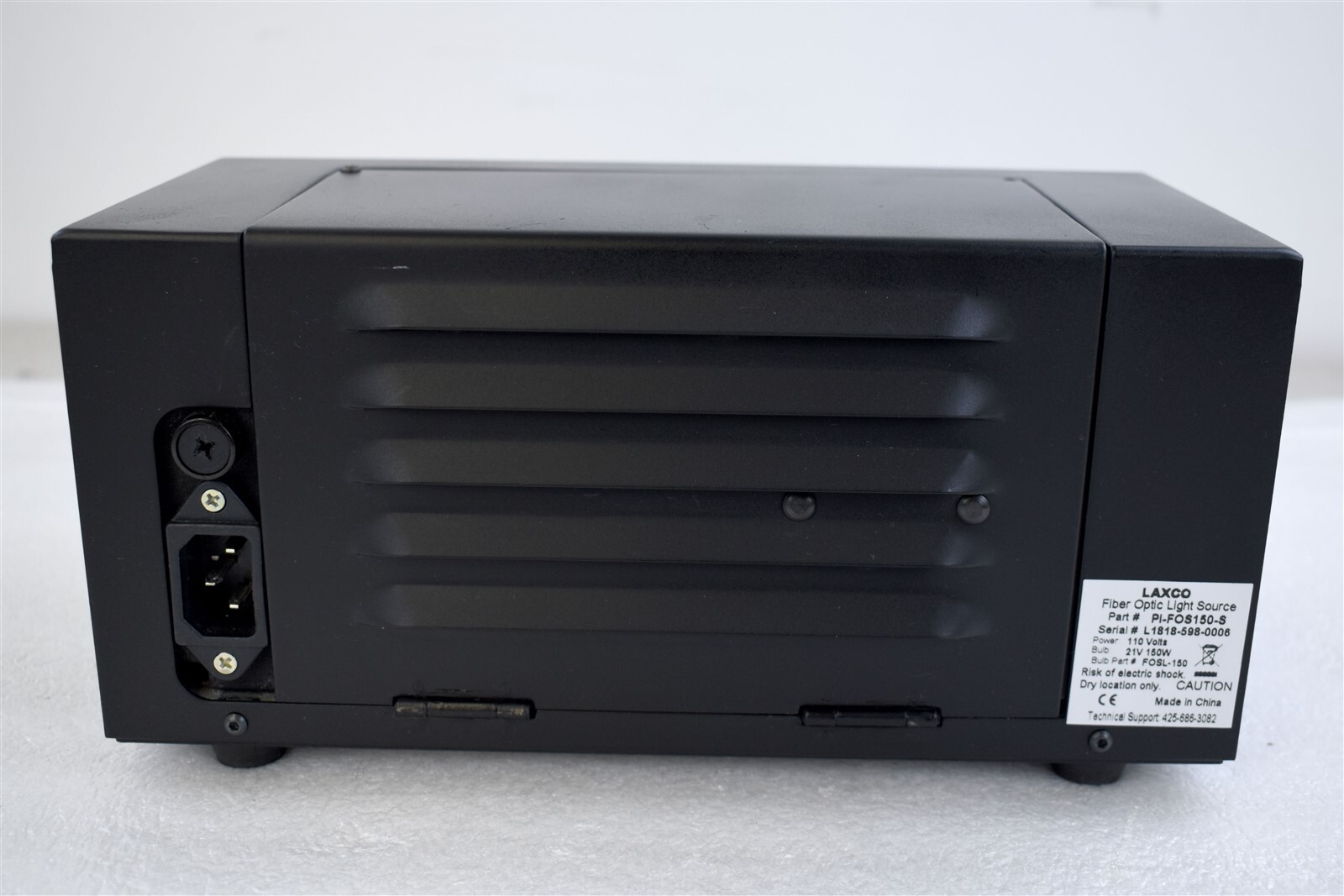 LAXCO PI-FOS150 Fiber Optic Light Source 150W 110V