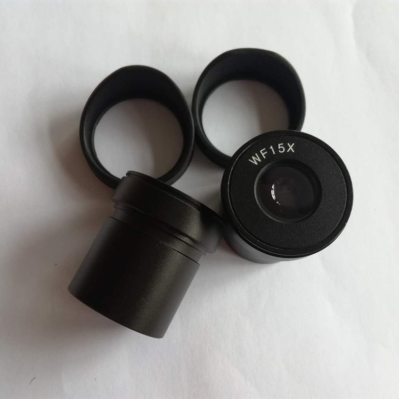 15X Wide Angle Stereo Microscope Eyepiece Wide Field 15mm Mount 30mm EyeCups 2PC
