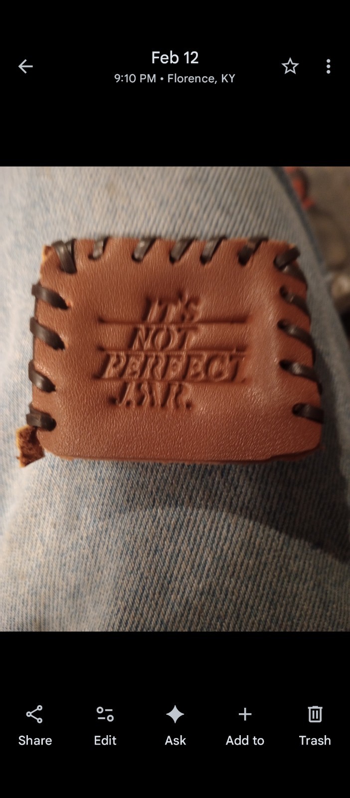Handmade Leather Sheathing