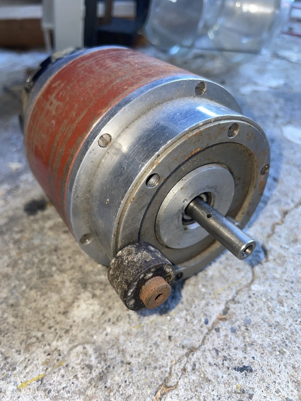 Bendix Aviation Synchro-Transmitter Motor 1943 C78248 Type VII AC 115V/60CY