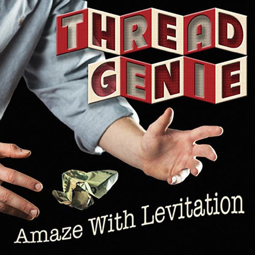 MAKE THINGS FLOAT ... THREAD GENIE - ULTRA STRONG INVISIBLE THREAD MAGIC TRICKS