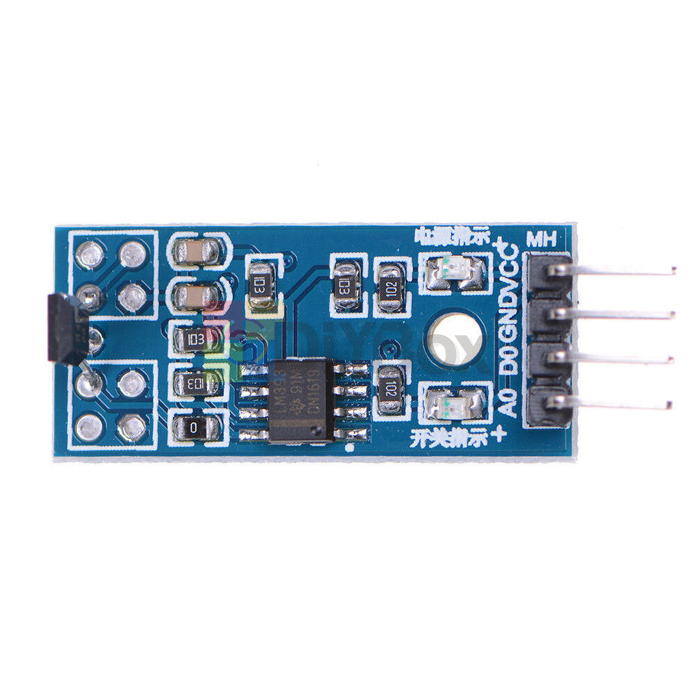 Hall Effect 3144E Sensor Switch 3.3V-5V Speed Counting Sensor Magnetic Detector