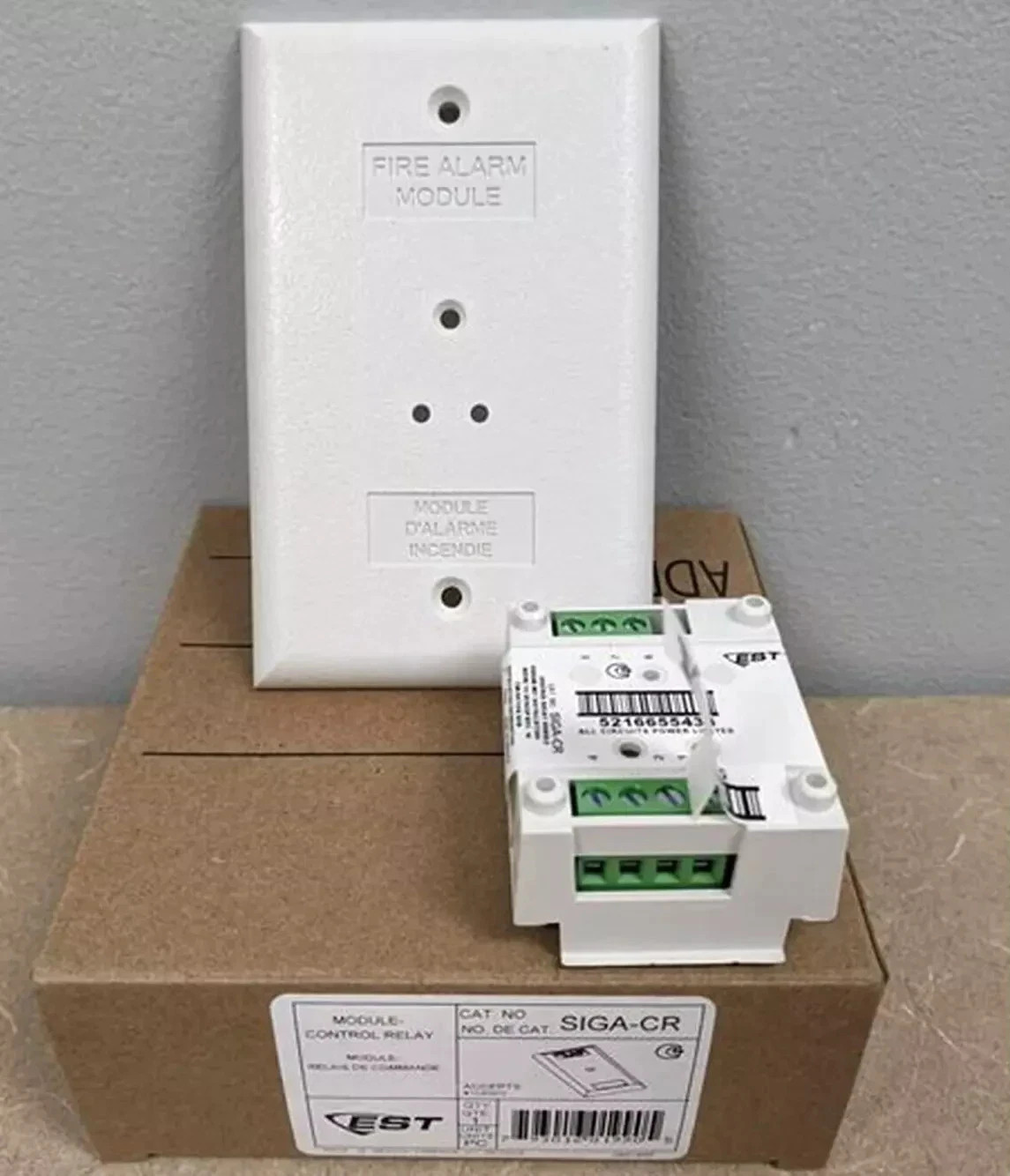 PACK OF TEN (10) EDWARDS EST SIGA-CR MODULE CONTROL RELAY NEW IN BOX