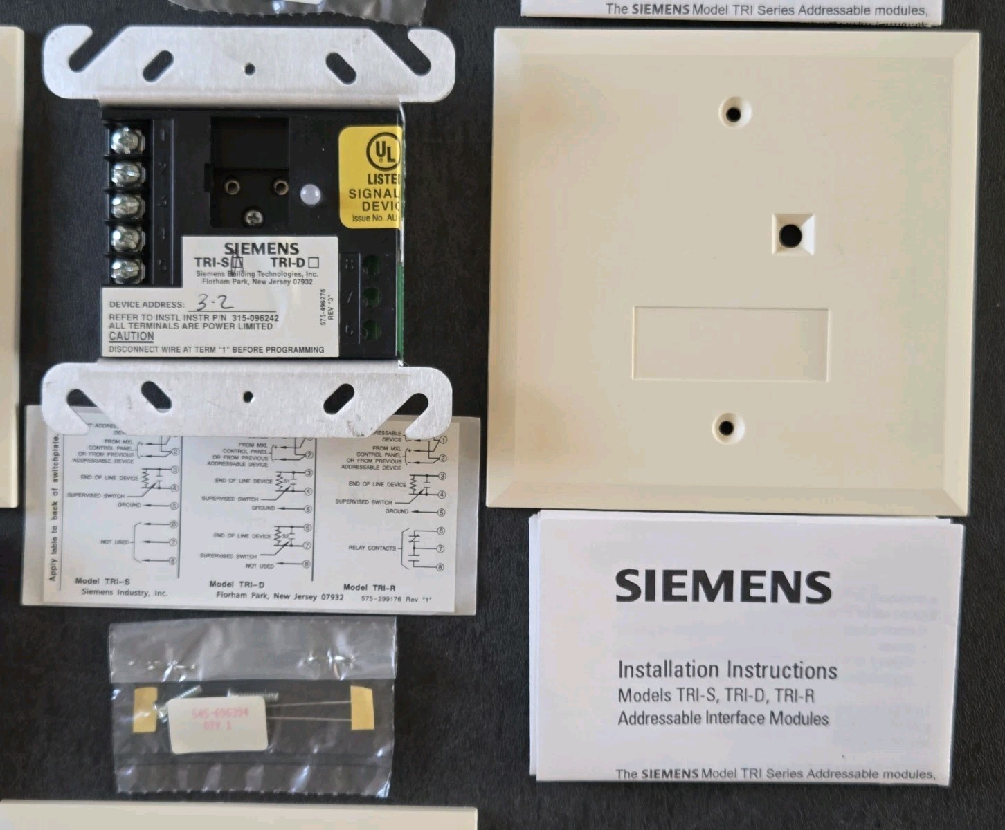 SIEMENS TRI-S SINGLE INPUT INTELLIGENT INTERFACE MODULE 575-496278 - NEW 5 AVAIL