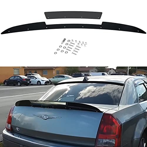 Bonbo Rear WickerBill Spoiler for Chrysler 300 SRT 2005-2010, Add-on Type 2