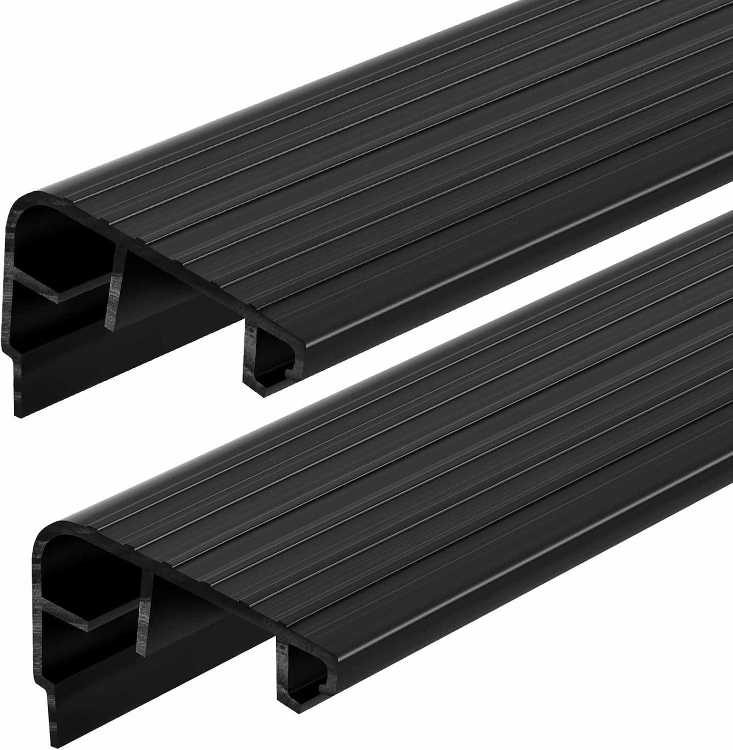 2 Pcs 36 L Fixed Vinyl Sill Cap 1-5/32 Inches High Exterior Door Threshold Seal