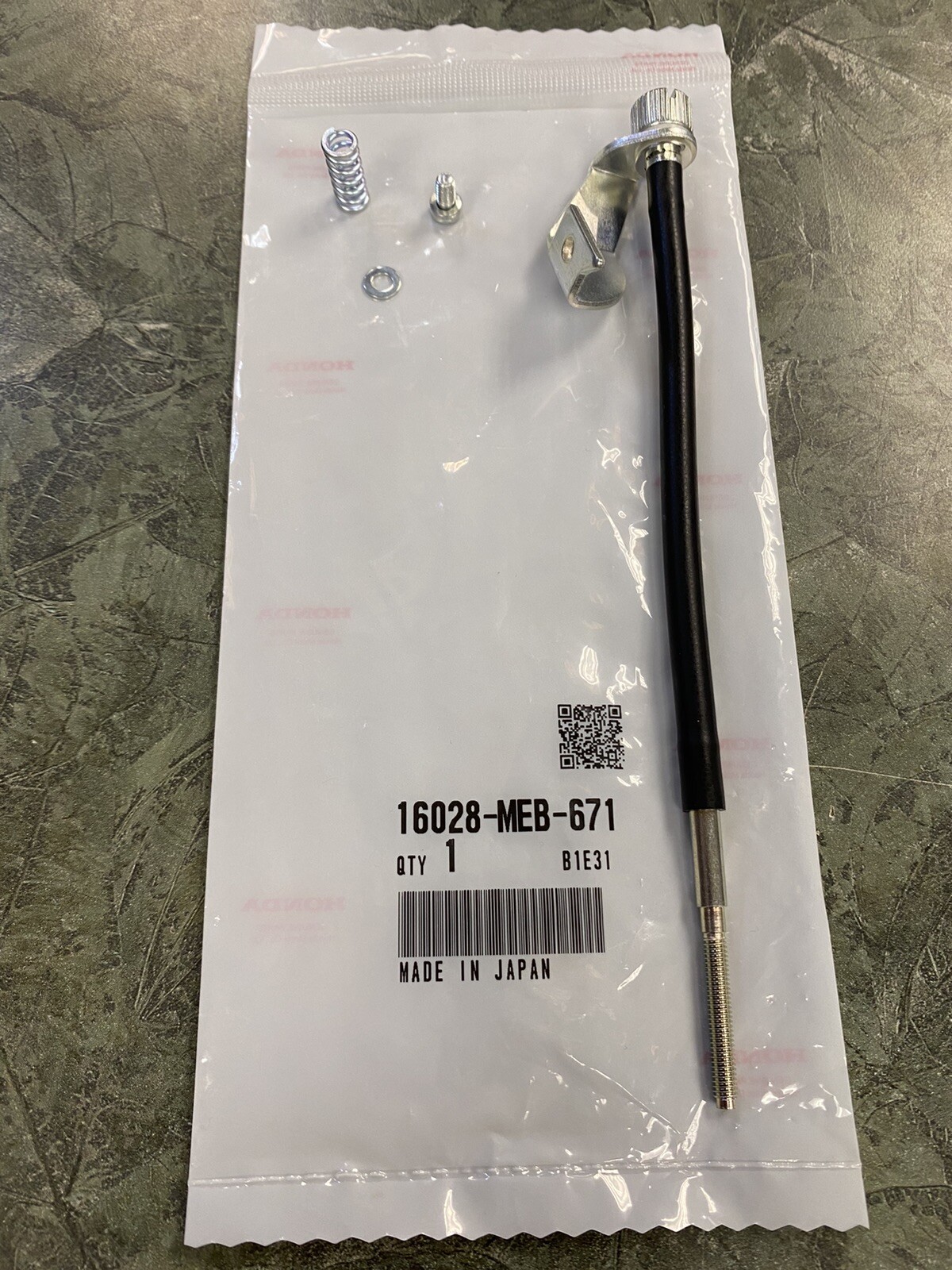 Genuine OEM Honda CRF250 R X CRF450 R X Idle Screw Cable Set OEM 16028-MEB-671