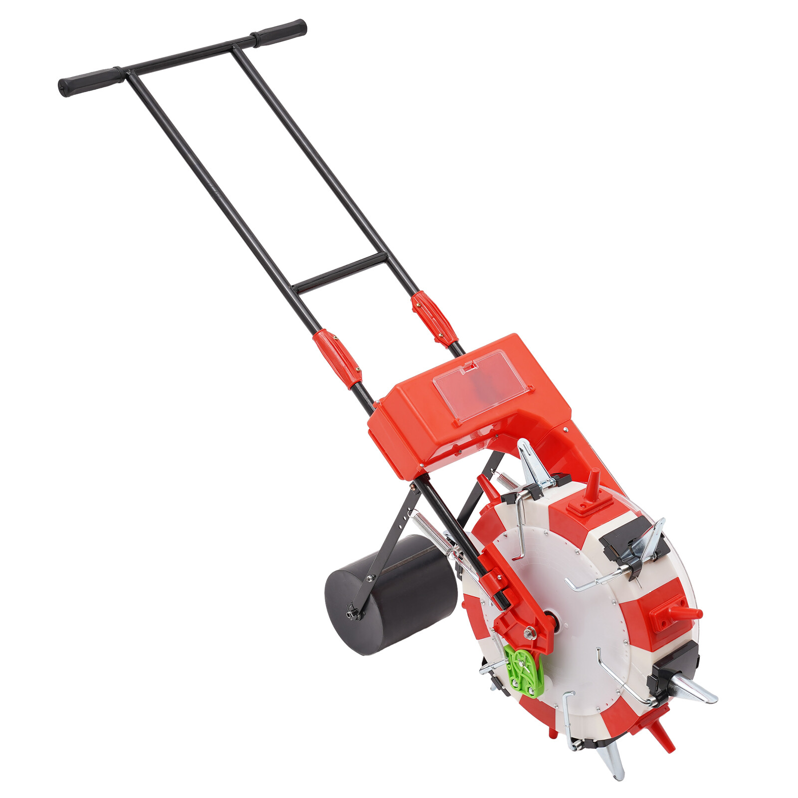 Precision Manual Seeder Garden Seed Planter Spreader Hand-Push Roller Seeder~